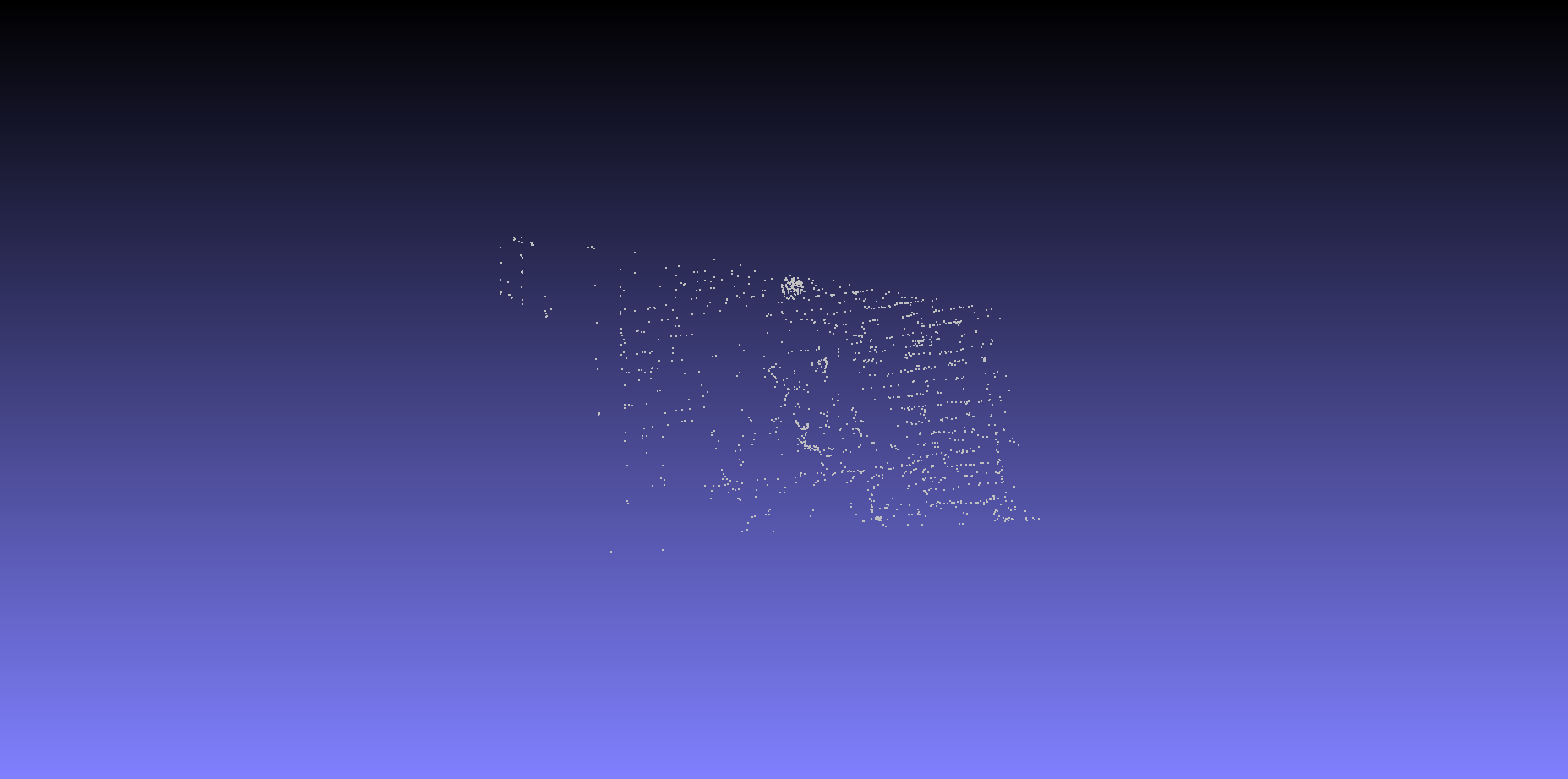 Triangulation result from baseline